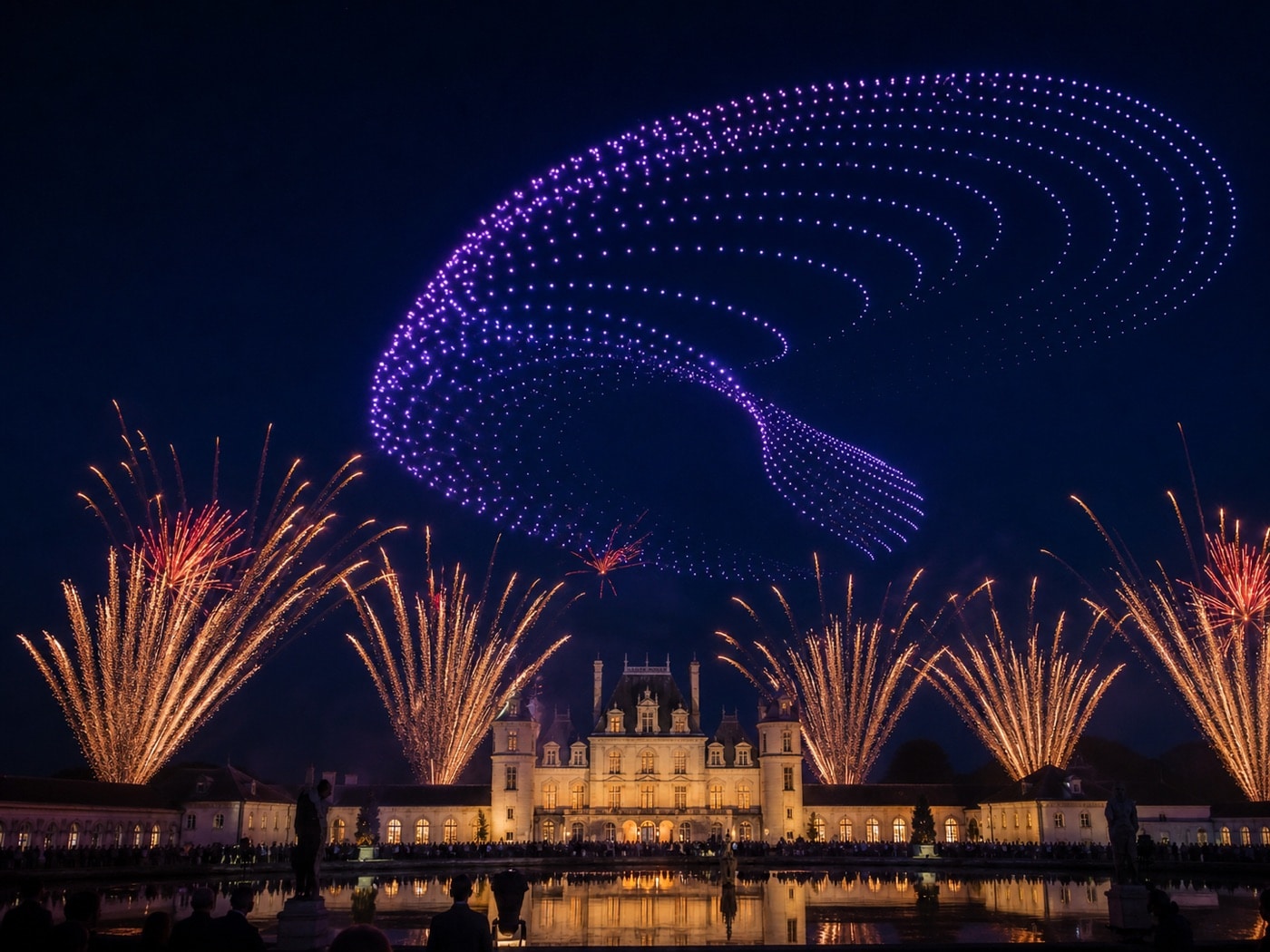 Spectacle hybride mêlant plusieurs technologies scéniques