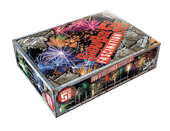 Valise de feu d’artifice Showbox Fascination