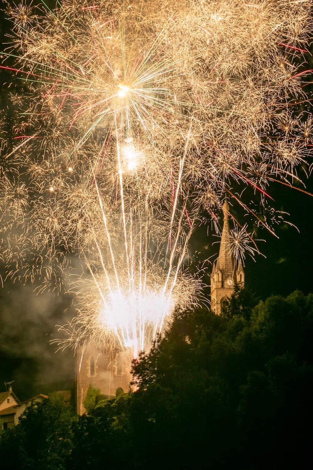 Feu d’artifice intimiste pour un événement privé